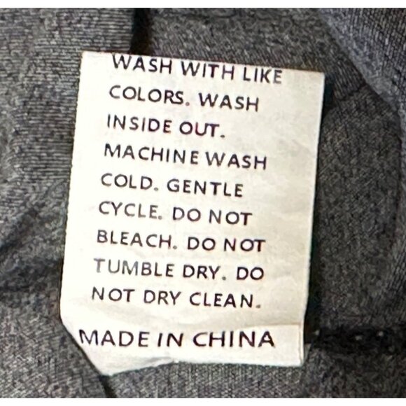 Women's Gray Button-Down Casual Shirt Viscose Polyester Blend Size XL - Picture 11 of 16